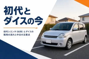 初代シエンタの外観